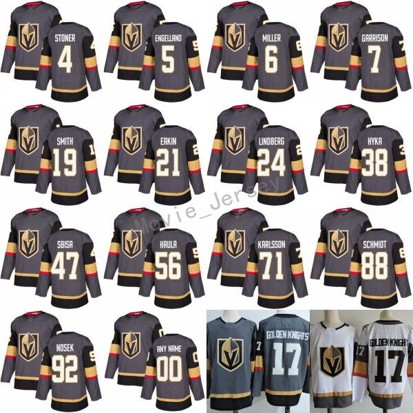 2017-2018 New Jerseys Custom 19 Reilly Smith 5 Deryk Engelland 56 Erik Haula 88 Nate Schmidt 38 Tomas Hyka Grey White
2017-2018 New Jerseys Custom 19 Reilly Smith 5 Deryk Engelland 56 Erik Haula 88 Nate Schmidt 38 Tomas Hyka Grey White