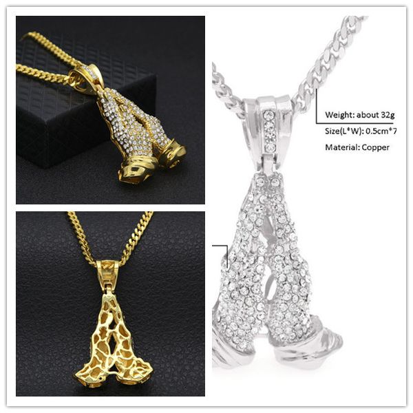 sales promotion collare retro praying hands pendant gold silver color stainless steel accessories prayer necklace christian jewelry
sales promotion collare retro praying hands pendant gold silver color stainless steel accessories prayer necklace christian jewelry