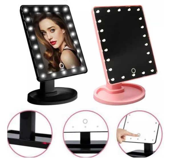 Make up led mirror 360 degree rotation touch creen make up co metic folding portable compact pocket with 22 led light makeup mirror
Make up led mirror 360 degree rotation touch creen make up co metic folding portable compact pocket with 22 led light makeup mirror