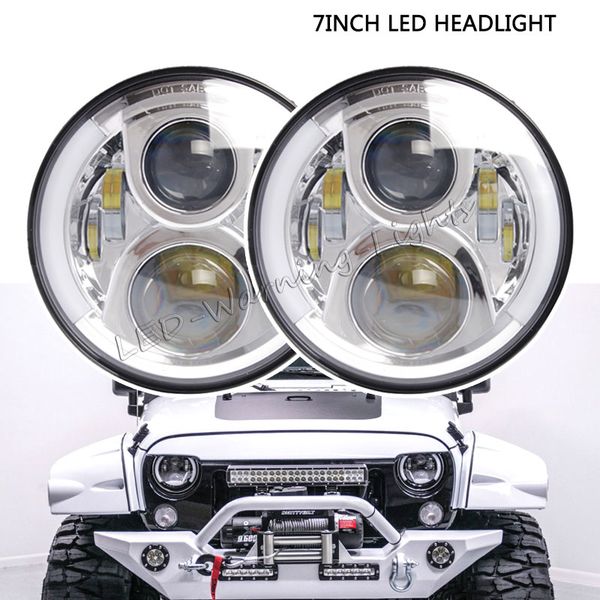 4pairs hi-50w low-36w led headlight with angel eyes 7inch round headlamp with drl for off road wrangler tj 07-16 lada
4pairs hi-50w low-36w led headlight with angel eyes 7inch round headlamp with drl for off road wrangler tj 07-16 lada