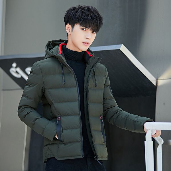 tfetters 2018 winter coat men solid color thicken men parka slim fit cotton down jacket hooded warm coat, Black
tfetters 2018 winter coat men solid color thicken men parka slim fit cotton down jacket hooded warm coat, Black