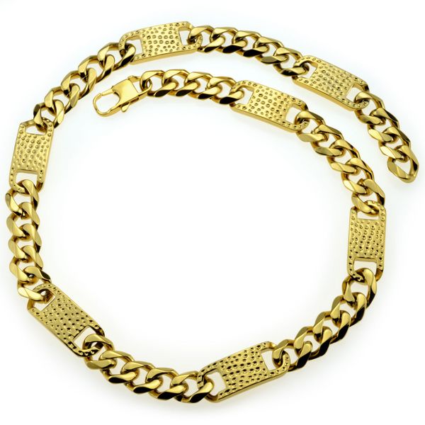 gold plated 316l stainless steel necklace for men jewelry in 60cm length n337, Silver
gold plated 316l stainless steel necklace for men jewelry in 60cm length n337, Silver