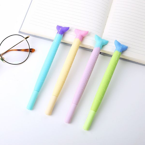 0.5mm black fish tail shape neutral pen student school pen soft glue gel office signature stationery supplies
0.5mm black fish tail shape neutral pen student school pen soft glue gel office signature stationery supplies