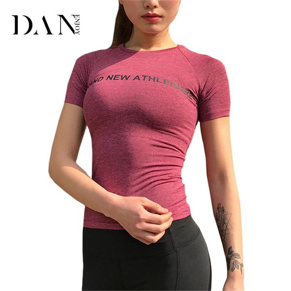 danenjoy women's gym t-shirt yoga sport t shirt fitness clothing yoga shirts sports jerseys female gym running tank, White;red
danenjoy women's gym t-shirt yoga sport t shirt fitness clothing yoga shirts sports jerseys female gym running tank, White;red