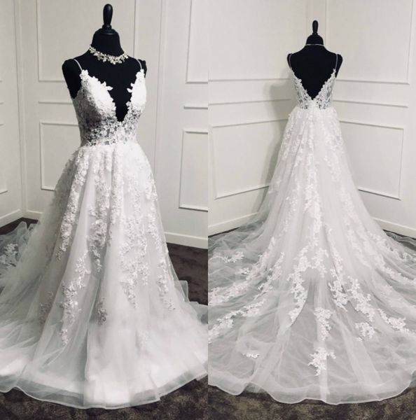 реальные картинки спагетти ремни плюс размер свадебные платья кружева vestido novia beach свадебное платье, White
реальные картинки спагетти ремни плюс размер свадебные платья кружева vestido novia beach свадебное платье, White