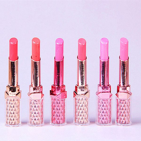 12 colors music flower brand fashion makeup bright lipstick waterproof long lasting baby pink miosturizer lipstick
12 colors music flower brand fashion makeup bright lipstick waterproof long lasting baby pink miosturizer lipstick