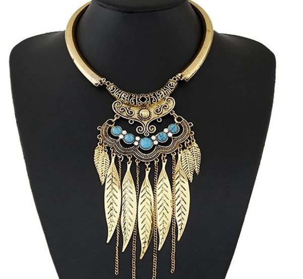 europe and the united states exaggerated retro leaf tassel metal necklace fashion wild clavicle chain collar women factory wholesale, Silver
europe and the united states exaggerated retro leaf tassel metal necklace fashion wild clavicle chain collar women factory wholesale, Silver