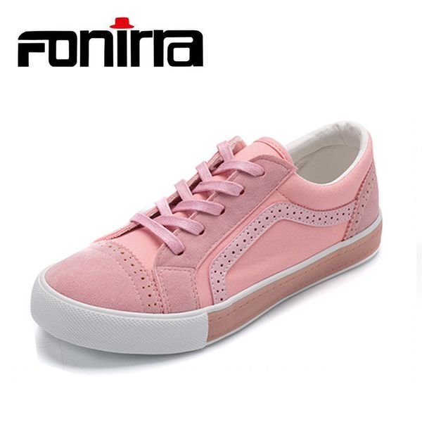 fonirra women pink canvas shoes 2017 autumn fashion lace up women vulcanize shoes for ladies student's casual flat 034, Black
fonirra women pink canvas shoes 2017 autumn fashion lace up women vulcanize shoes for ladies student's casual flat 034, Black