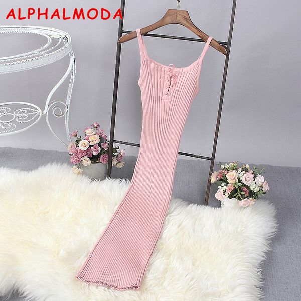 alphalmoda 2018 summer women's knit tunic dress sleeveless lacing up solid color pullovers female bodycon vestidos, White;black
alphalmoda 2018 summer women's knit tunic dress sleeveless lacing up solid color pullovers female bodycon vestidos, White;black