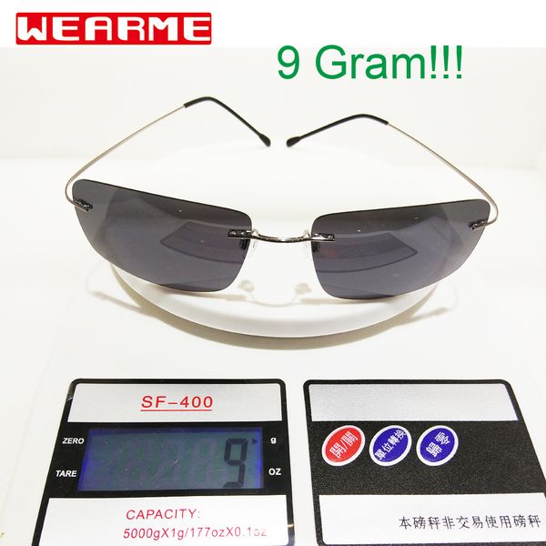 wearme 9 gram super light rimless flex polarized sunglasses eyewear eyeglasses classical design ready stock wholesale, White;black
wearme 9 gram super light rimless flex polarized sunglasses eyewear eyeglasses classical design ready stock wholesale, White;black