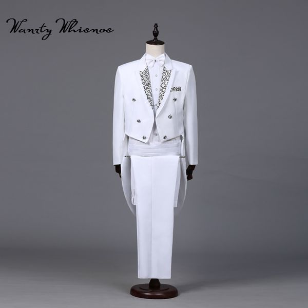 2017 mens suit for show command clothing mens white tuxedos suits with pants bow groom wedding suits for terno masculino, White;black
2017 mens suit for show command clothing mens white tuxedos suits with pants bow groom wedding suits for terno masculino, White;black