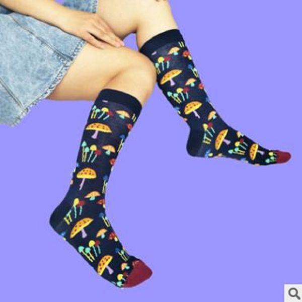 new europe and the united states personality cartoon cotton socks suitable for men and women, Black
new europe and the united states personality cartoon cotton socks suitable for men and women, Black