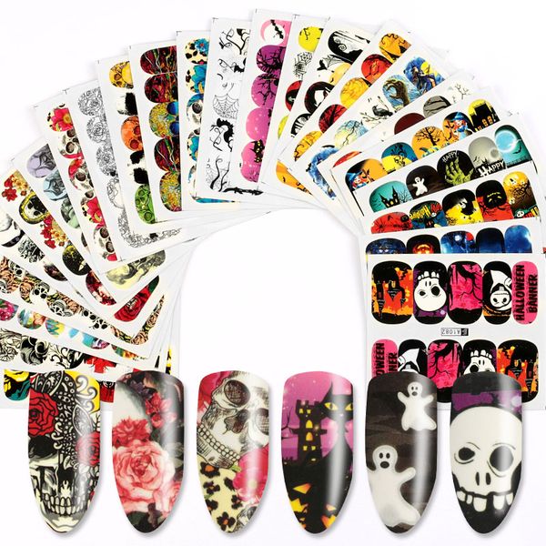 24 pcs/set water transfer slider decals halloween vampire skull bat design wraps full nail stickers for nails art 3d decorations, Black
24 pcs/set water transfer slider decals halloween vampire skull bat design wraps full nail stickers for nails art 3d decorations, Black