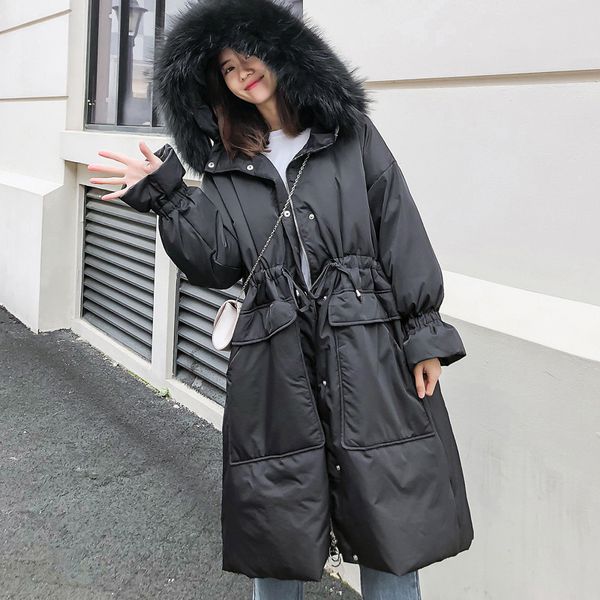 autumn/winter 2018 korea edition, the real fur collar is thickened and the down jacket is thicker women down coats 90155, Black
autumn/winter 2018 korea edition, the real fur collar is thickened and the down jacket is thicker women down coats 90155, Black