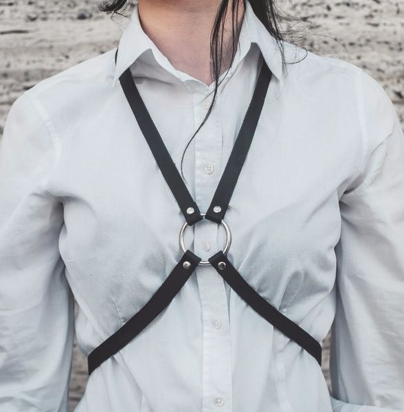 harajuku leather harness belts for women belts handmade neck to waist suspenders, Black;white
harajuku leather harness belts for women belts handmade neck to waist suspenders, Black;white