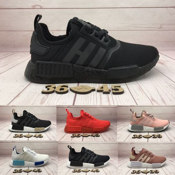 2018 nmd runner r1 primeknit sneakers new men women running shoes triple white black discount sport shoes, White;red
2018 nmd runner r1 primeknit sneakers new men women running shoes triple white black discount sport shoes, White;red