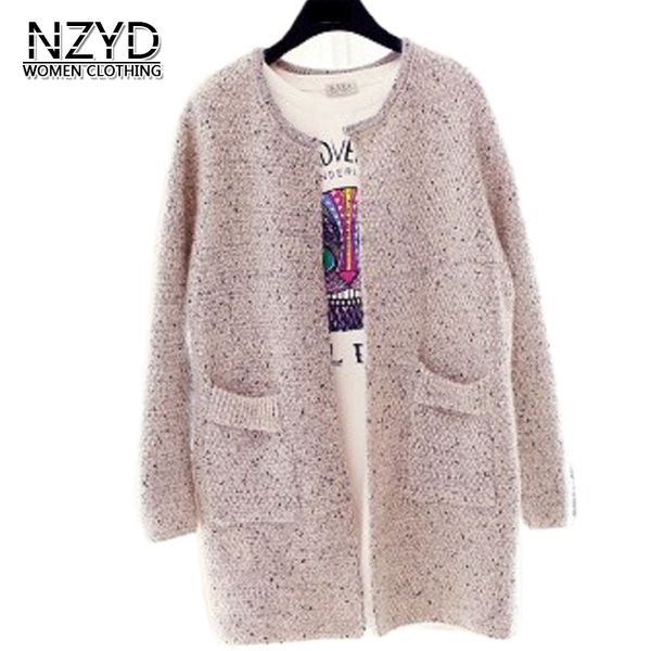 2018 spring autumn women sweater jacket new style fashion mid-long cardigan outerwear casual loose female coat nzyd856, White;black
2018 spring autumn women sweater jacket new style fashion mid-long cardigan outerwear casual loose female coat nzyd856, White;black