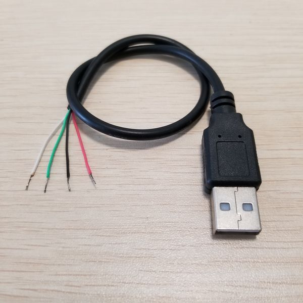 10pcs/lot pure copper usb 2.0 data cable single male adapter to 4pin tail peeling tin cable 30cm
10pcs/lot pure copper usb 2.0 data cable single male adapter to 4pin tail peeling tin cable 30cm
