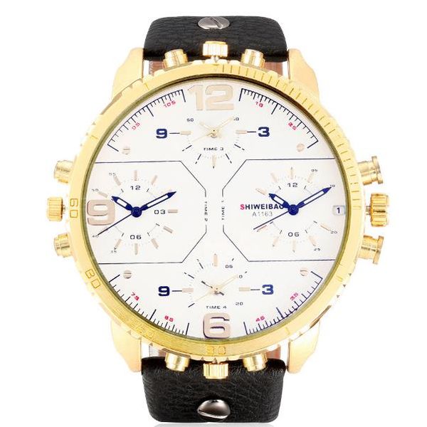 dz multi-time zone watch leather quartz watch market watch fashionable simplicity highlights men's charm sell, Slivery;brown
dz multi-time zone watch leather quartz watch market watch fashionable simplicity highlights men's charm sell, Slivery;brown
