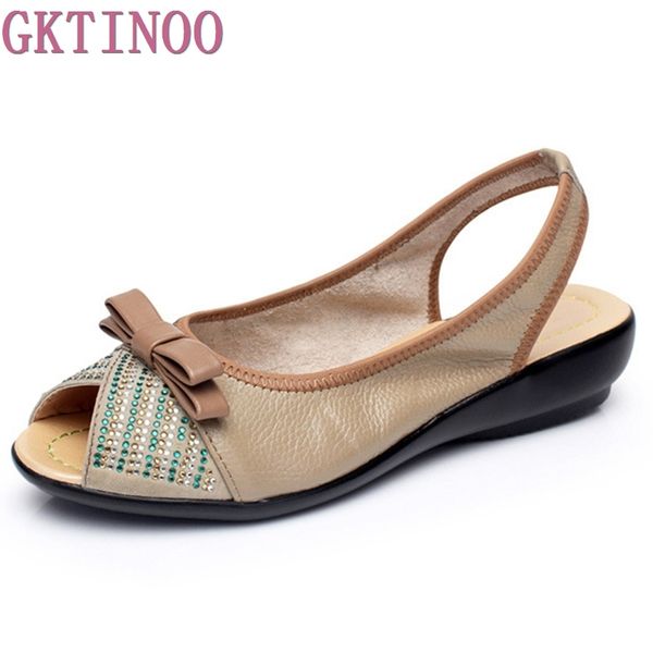 new 2017 summer shoes women genuine leather rhinestone wedges shoes sandal peep toe women's sandals plus size(35-43, Black
new 2017 summer shoes women genuine leather rhinestone wedges shoes sandal peep toe women's sandals plus size(35-43, Black