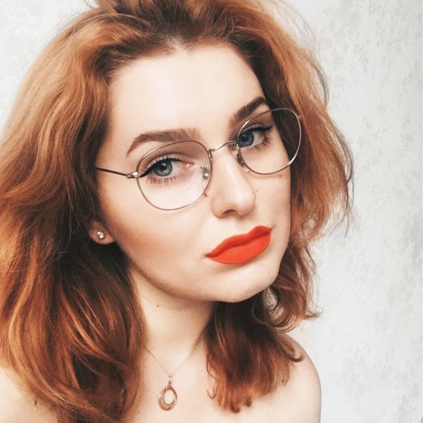 2018 fashion brand vintage round glasses men women metal frame transparent eyewear retro female optics eyeglasses, White;black
2018 fashion brand vintage round glasses men women metal frame transparent eyewear retro female optics eyeglasses, White;black