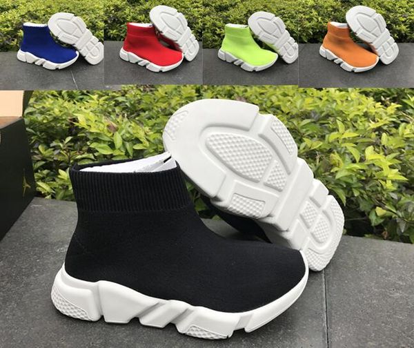 Дети Кроссовки Роскошные Париж Скорость Тренеры Юноши Девушки Мода Стрейч Сетки 
Дети Кроссовки Роскошные Париж Скорость Тренеры Юноши Девушки Мода Стрейч Сетки