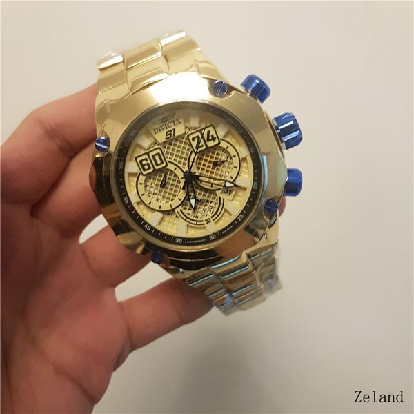 luxury brand all subdials work invicta mens watches stainless steel quartz wristwatches relogies for men relojes gift, Slivery;brown
luxury brand all subdials work invicta mens watches stainless steel quartz wristwatches relogies for men relojes gift, Slivery;brown