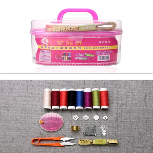 diy apparel & needlework storage 10 pieces of household sewing tools sewing bag kit treasure chest large size box, Black
diy apparel & needlework storage 10 pieces of household sewing tools sewing bag kit treasure chest large size box, Black
