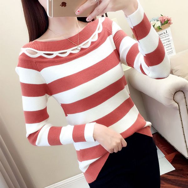 8163 (4 side in row 4) to film a new stripes mouth empty 30 a word shoulder knit, White;black
8163 (4 side in row 4) to film a new stripes mouth empty 30 a word shoulder knit, White;black