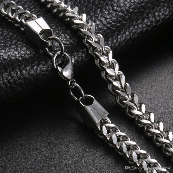 punk rock metal long chains link necklace for men stainless steel 4mm wide 18-30 inch vintage titanium 2017 statement jewelry chn001, Silver
punk rock metal long chains link necklace for men stainless steel 4mm wide 18-30 inch vintage titanium 2017 statement jewelry chn001, Silver