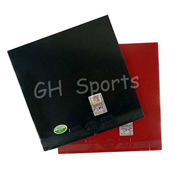 2 pieces of ritc 729 friendship general a pair rubber 1 red and 1 black pips-in table tennis rubber with sponge 2.2mm
2 pieces of ritc 729 friendship general a pair rubber 1 red and 1 black pips-in table tennis rubber with sponge 2.2mm