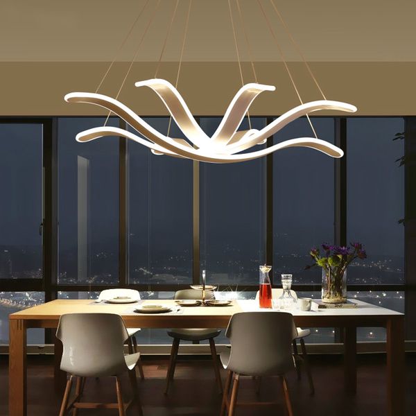 modern led pendant lights for living room bedroom fixtures dining room suspended lamps restaurant hanging lights ac 90-260v
modern led pendant lights for living room bedroom fixtures dining room suspended lamps restaurant hanging lights ac 90-260v