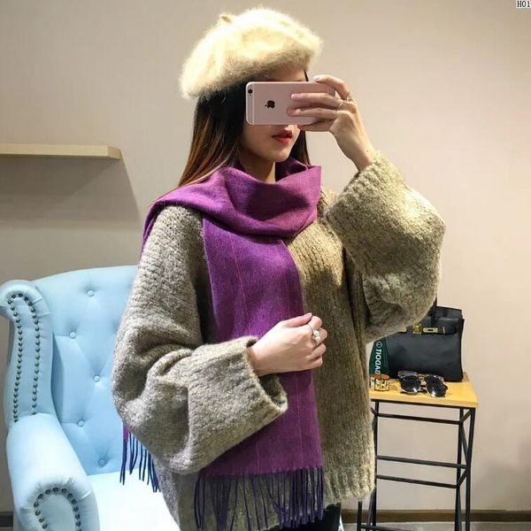 design fashion scarves both male and female cashmere plain scarf matching simple vertical bar gifts for autumn and winter festivals, Blue;gray
design fashion scarves both male and female cashmere plain scarf matching simple vertical bar gifts for autumn and winter festivals, Blue;gray