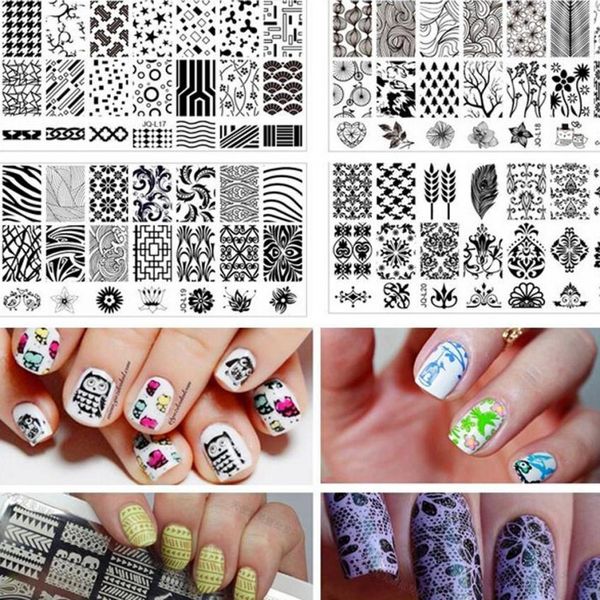 2017 6*12cm stainless steel nail art stamping plates geometric sports nails template stamp beauty anne, White
2017 6*12cm stainless steel nail art stamping plates geometric sports nails template stamp beauty anne, White