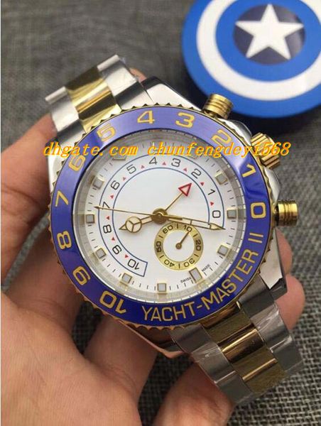 Роскошные наручные часы высокое качество II 2 тон 18K золото 116681 44 мм автоматические
Роскошные наручные часы высокое качество II 2 тон 18K золото 116681 44 мм автоматические