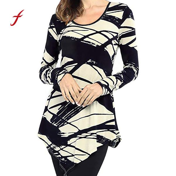 2018 ladies fashion t shirt women o-neck print long sleeve loose women t-shirt comfortable t shirt harajuku plus size, White
2018 ladies fashion t shirt women o-neck print long sleeve loose women t-shirt comfortable t shirt harajuku plus size, White