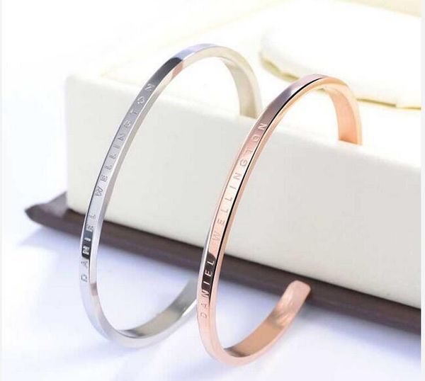 Titanium steel bracelet for men and women lovers with students contracted joker rose gold bracelet C6
Titanium steel bracelet for men and women lovers with students contracted joker rose gold bracelet C6