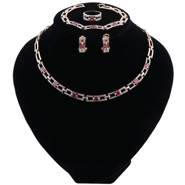 retro dubai bridal jewelry sets crystal gold color jewellery sets for women nigerian wedding jewelry set, Black
retro dubai bridal jewelry sets crystal gold color jewellery sets for women nigerian wedding jewelry set, Black