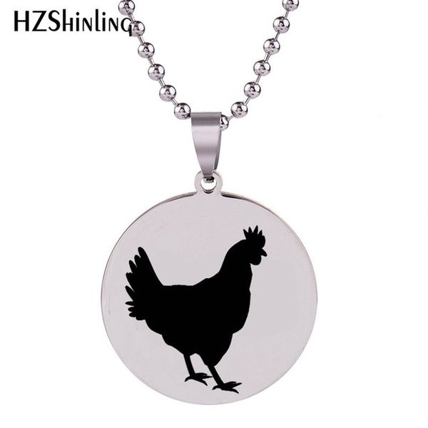 new chicken stainless steel necklace silver art pendant handmade necklace round jewelry ball chain gifts for men
new chicken stainless steel necklace silver art pendant handmade necklace round jewelry ball chain gifts for men