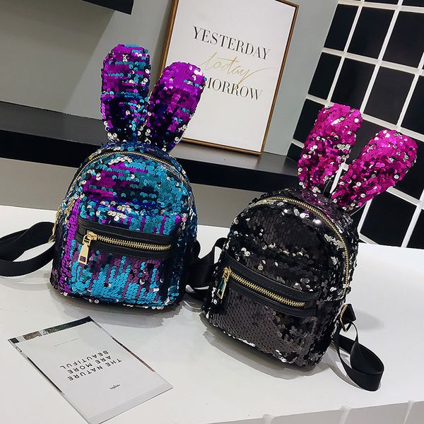 Дети Сумка Русалка Хвост Рюкзак Кролик Уха Мода Дизайнер Сумка Сумка Блеск Bling Путешествия Рюкзак Сумки На Ремне
Дети Сумка Русалка Хвост Рюкзак Кролик Уха Мода Дизайнер Сумка Сумка Блеск Bling Путешествия Рюкзак Сумки На Ремне