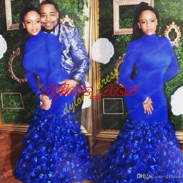 2018 elegant plus size evening dress dress elegant royal blue long sleeves mermaid formal prom dresses, Black
2018 elegant plus size evening dress dress elegant royal blue long sleeves mermaid formal prom dresses, Black