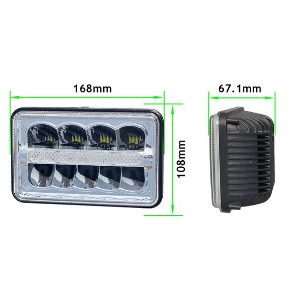 hotsale 4x6 фара с белым ангельские глаза 44w водить 12v 24v авто 1800lm 2150lm ip68 для kenworth chevrolet car styling
hotsale 4x6 фара с белым ангельские глаза 44w водить 12v 24v авто 1800lm 2150lm ip68 для kenworth chevrolet car styling