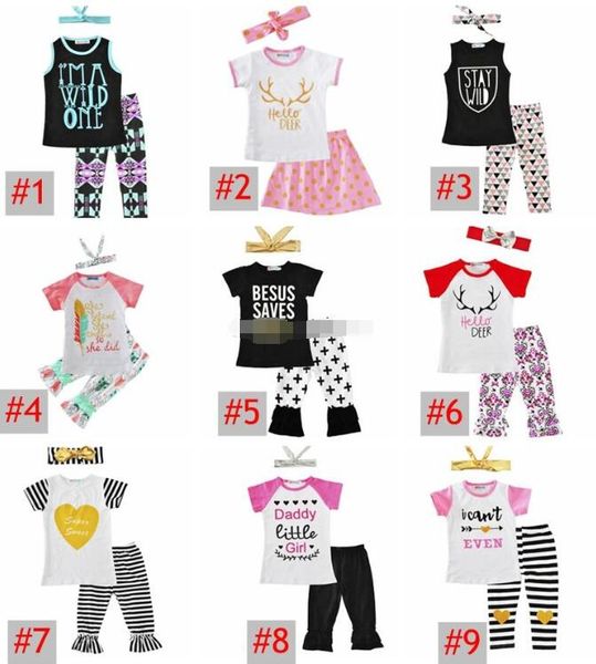 ins xmas deer baby girls gold letter arrow t-shirt & pants & bow headbands children 3pcs set boutique kids girls clothing set ship, White
ins xmas deer baby girls gold letter arrow t-shirt & pants & bow headbands children 3pcs set boutique kids girls clothing set ship, White