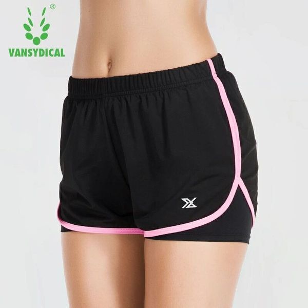 vansydical yoga shorts summer women's double layer quick dry running shorts fitness training sportswear gym sports, White;red
vansydical yoga shorts summer women's double layer quick dry running shorts fitness training sportswear gym sports, White;red