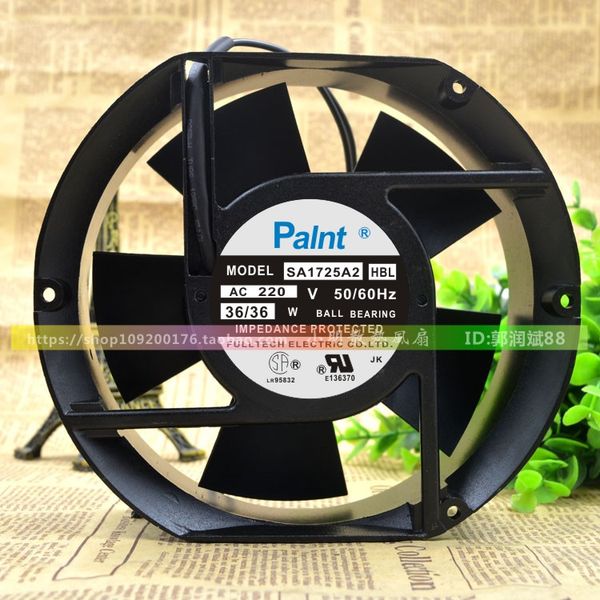 for sa1725a2 hbl ac220v 36w 17251 17cm five-leaf metal fan cabinet fan 
for sa1725a2 hbl ac220v 36w 17251 17cm five-leaf metal fan cabinet fan