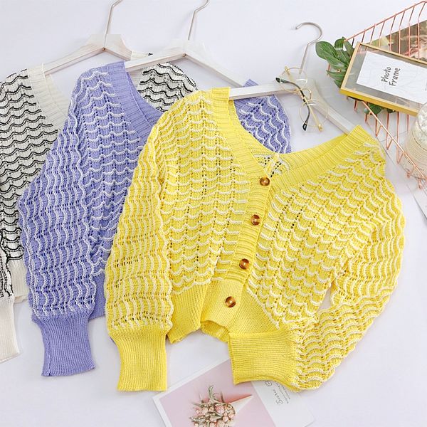 2018 autum new arrival korean knitted jacket women v-neck full lantern sleeve hollow strips jackets sweet cotton yellow, White;black
2018 autum new arrival korean knitted jacket women v-neck full lantern sleeve hollow strips jackets sweet cotton yellow, White;black