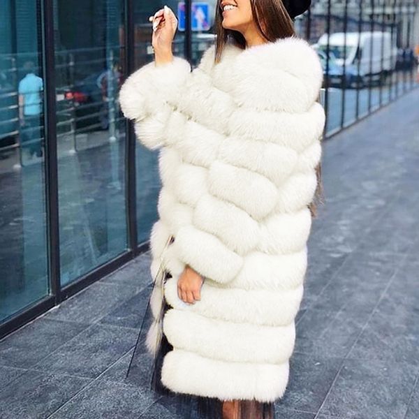 long faux fur jacket elegant fashion o-neck thick warm winter plus size 3xl white faux fur coat for women parka outerwear 6q2398, Black
long faux fur jacket elegant fashion o-neck thick warm winter plus size 3xl white faux fur coat for women parka outerwear 6q2398, Black