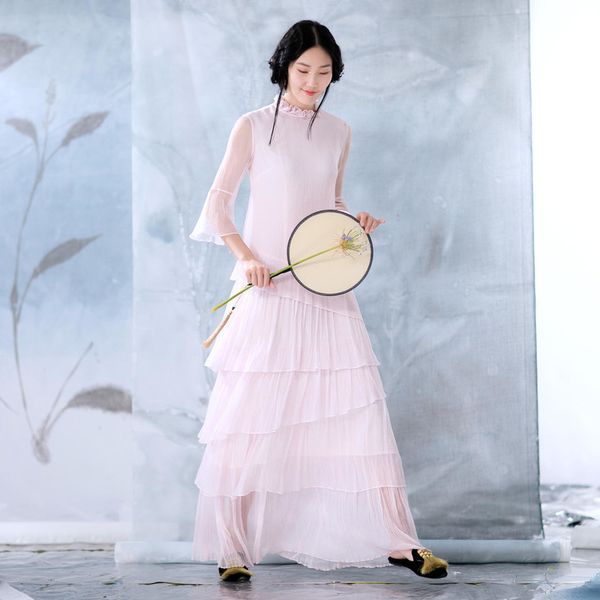 life in the left summer 100% mulberry silk cascading ruffle fairy retro elegant style princess party beach long fringed dresses, White;black
life in the left summer 100% mulberry silk cascading ruffle fairy retro elegant style princess party beach long fringed dresses, White;black