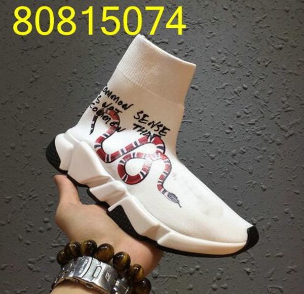 Имя Марка Высокое Качество Унисекс Повседневная Плоские Туфли Модные Змеи Носки 
Имя Марка Высокое Качество Унисекс Повседневная Плоские Туфли Модные Змеи Носки