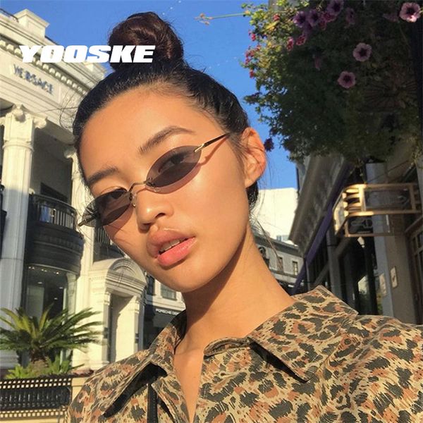 yooske retro oval sunglasses men women mirror sun glasses 90s metal rimless sunglass uv400, White;black
yooske retro oval sunglasses men women mirror sun glasses 90s metal rimless sunglass uv400, White;black